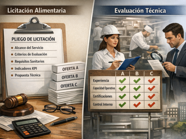 Cómo estructurar una licitación para concesión alimentaria sin perder control del servicio